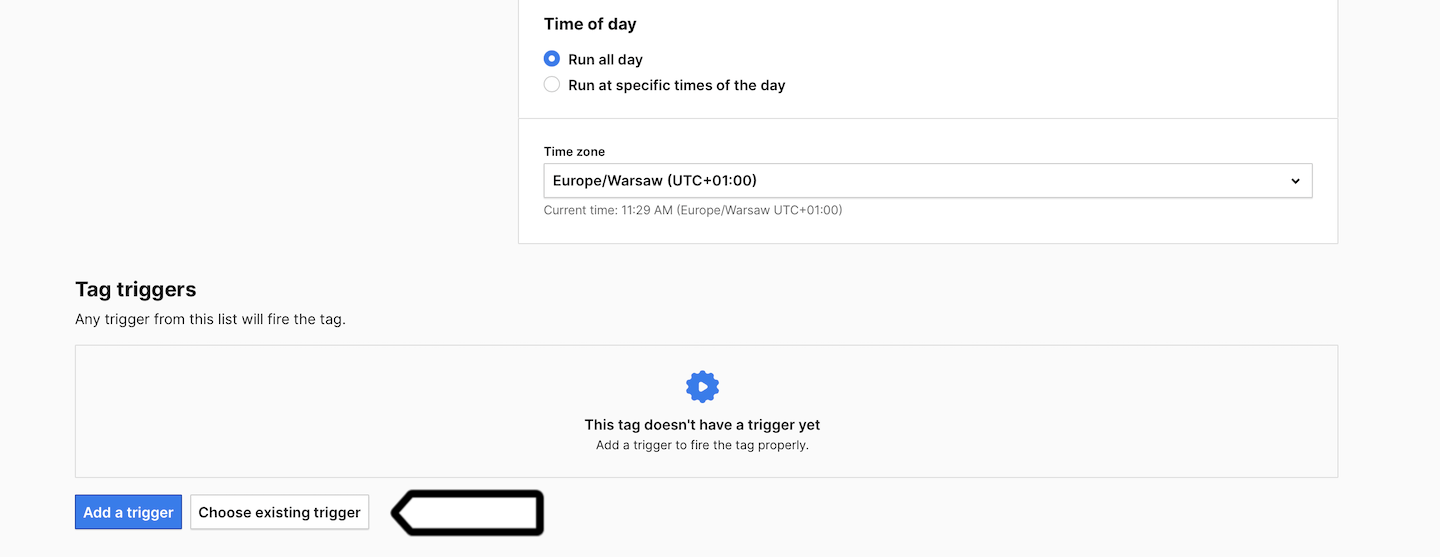 Add a trigger in Piwik PRO