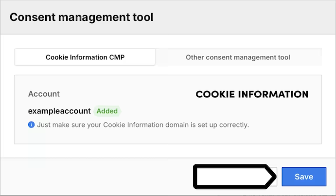 Select Cookie Information CMP in Piwik PRO Analytics Suite
