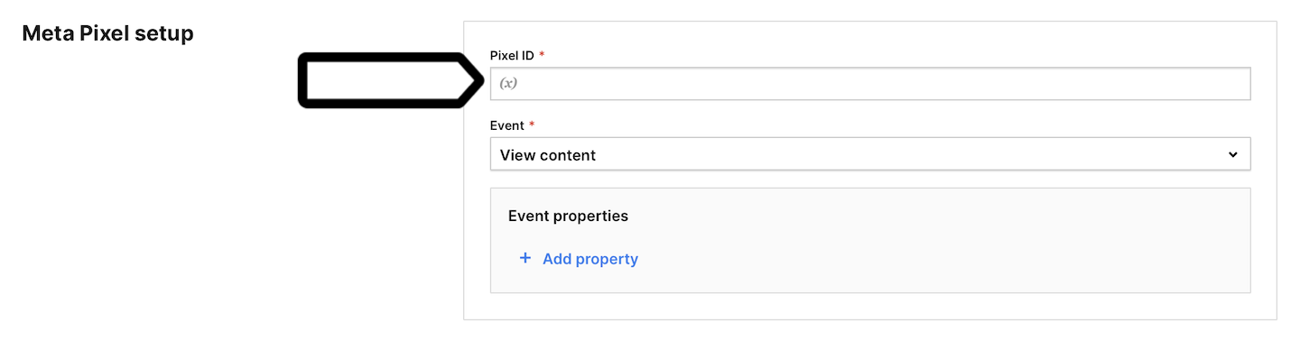 Meta Pixel ID in Piwik PRO