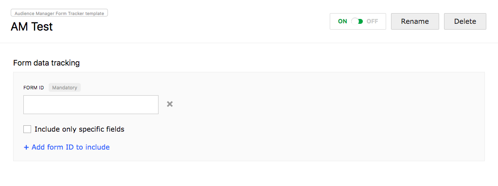 Add form ID