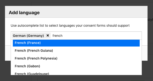 Adding a new language