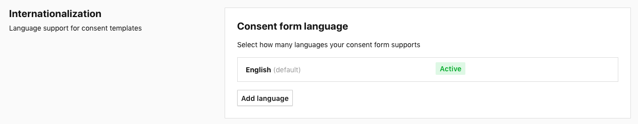 Adding a new language