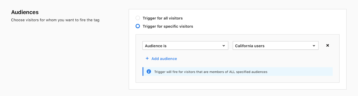 Export an audience to Facebook