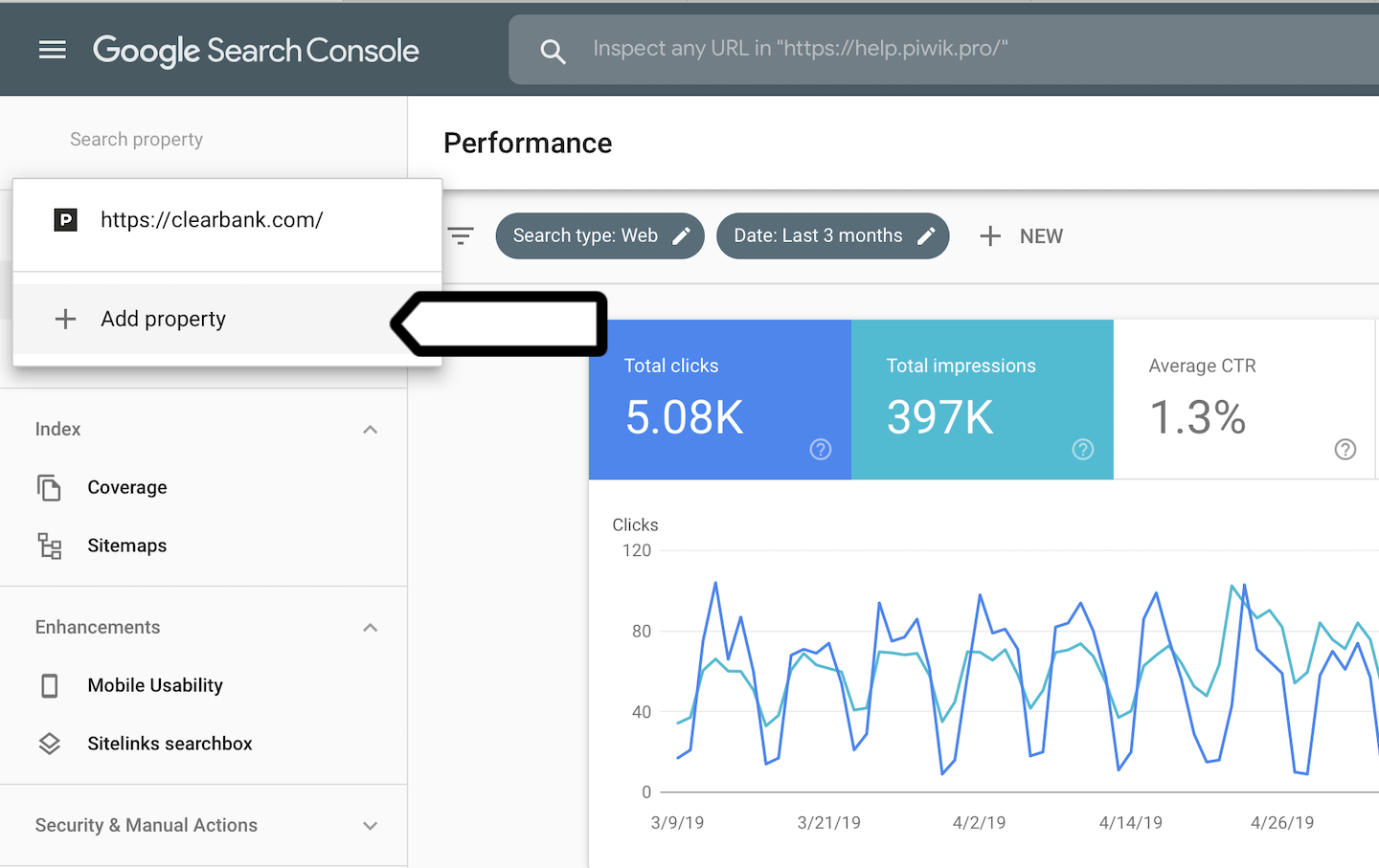 Google search console tilda