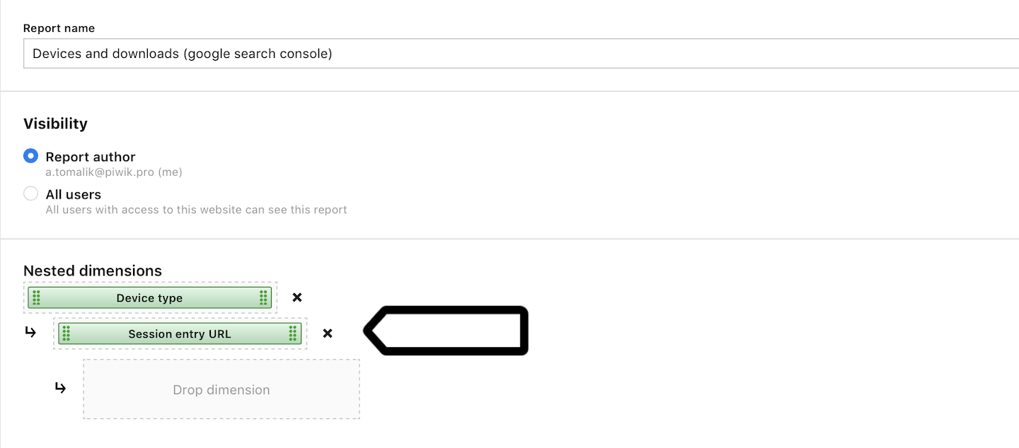 Custom reports in Piwik PRO