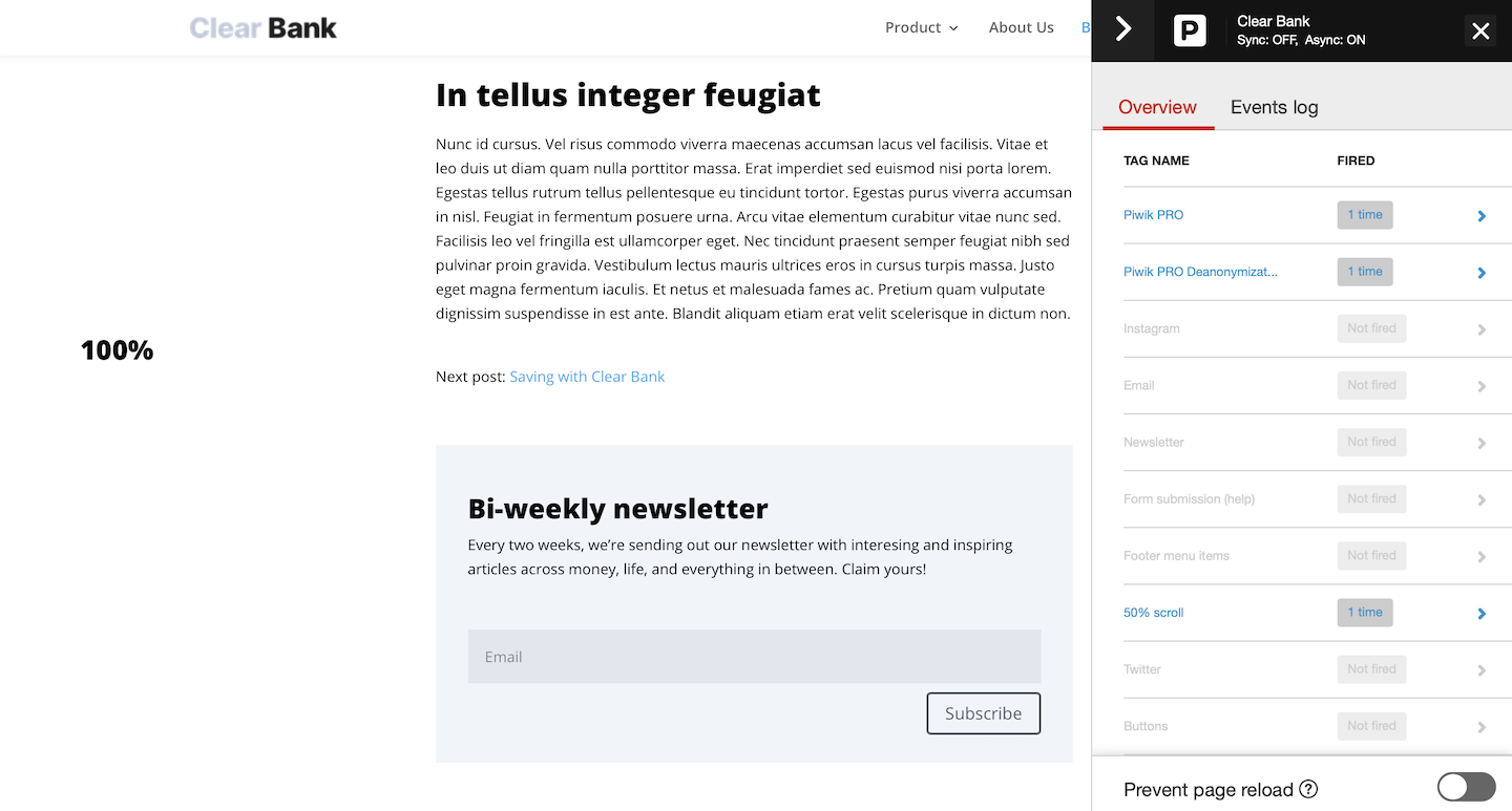 Newsletter Signup