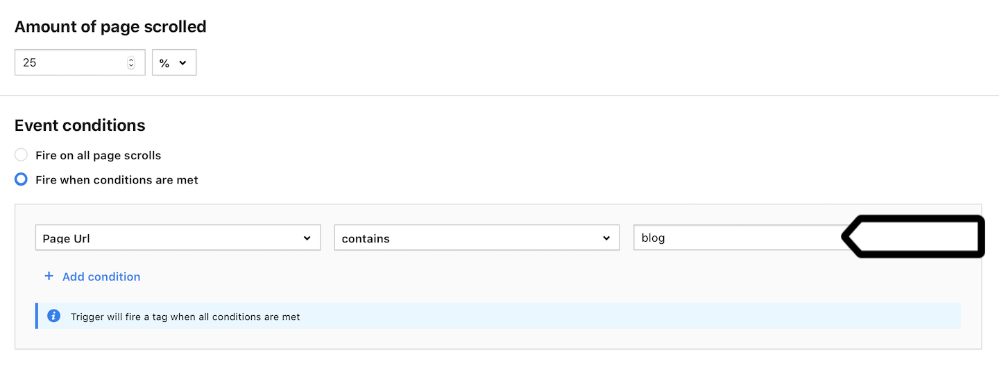 Popup tag Piwik PRO help center