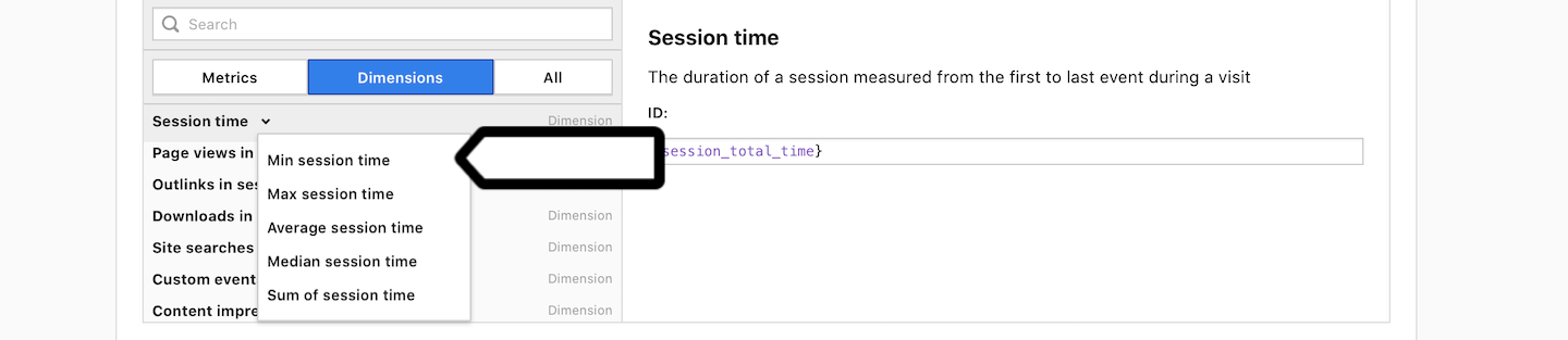 Calculated metrics in Piwik PRO