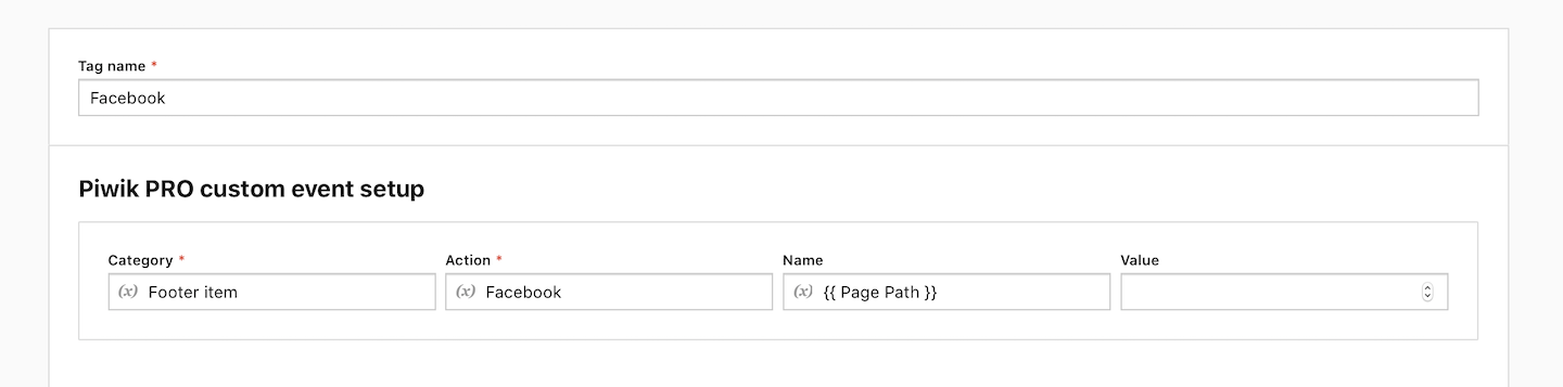 Create a tag in Tag Manager in Piwik PRO