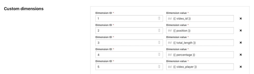 How can I collect data about YouTube videos on my site? (custom code ...