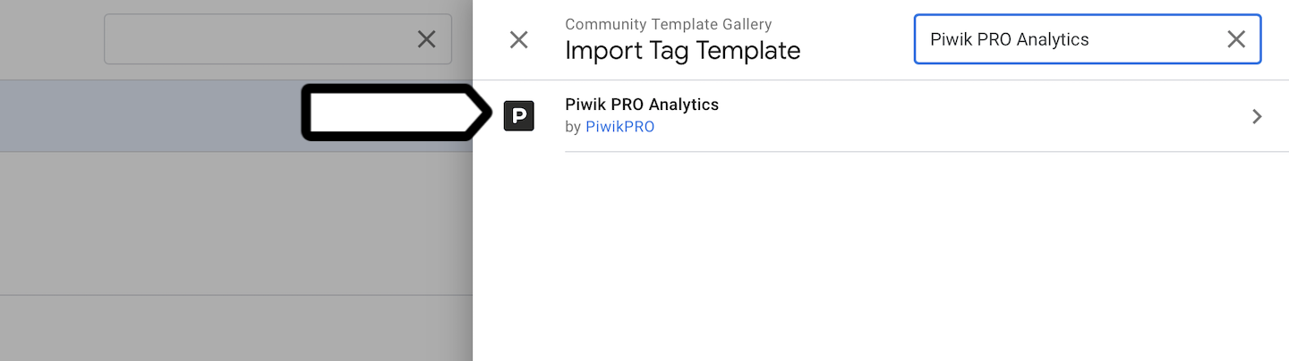 Google Tag Manager: Piwik PRO Analytics tag