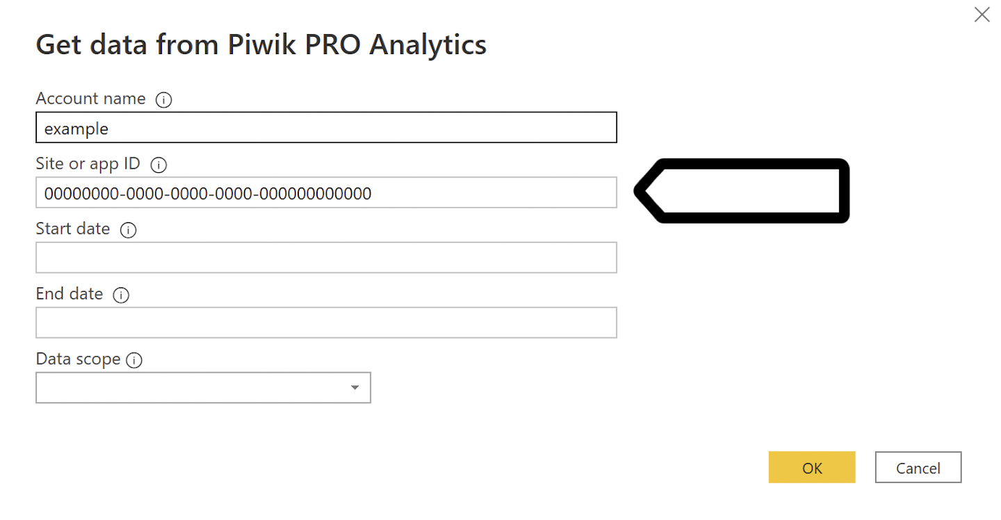 Microsoft Power BI Desktop integration in Piwik PRO