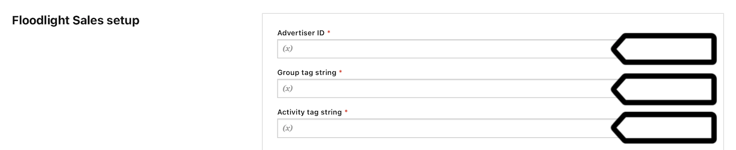 Floodlight Sales tag in Piwik PRO