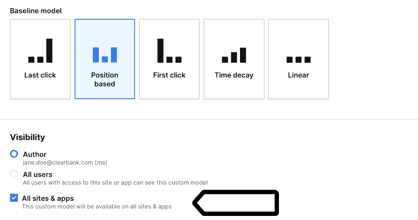 Custom attribution model in Piwik PRO