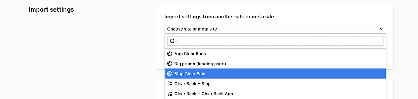 Import all tags, trigger and variables