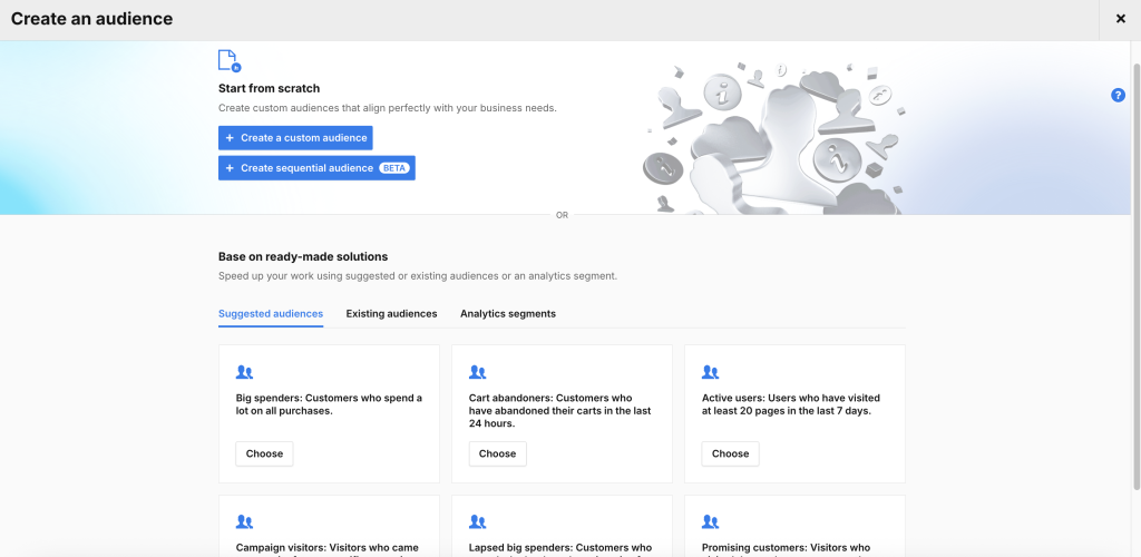 Create an audience in Data Activation (DA) | Piwik PRO help center