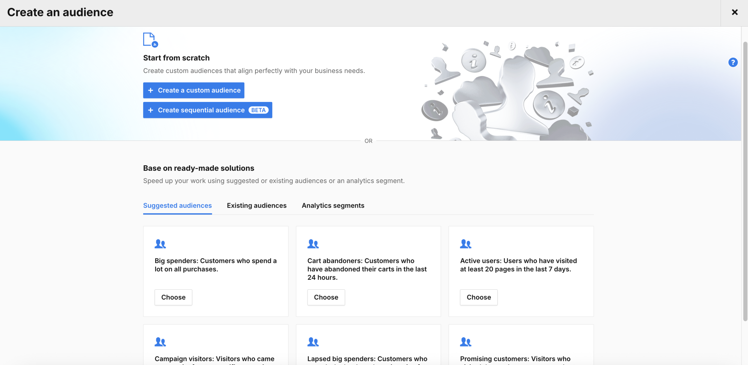 Create an audience in Piwik PRO Data Activation