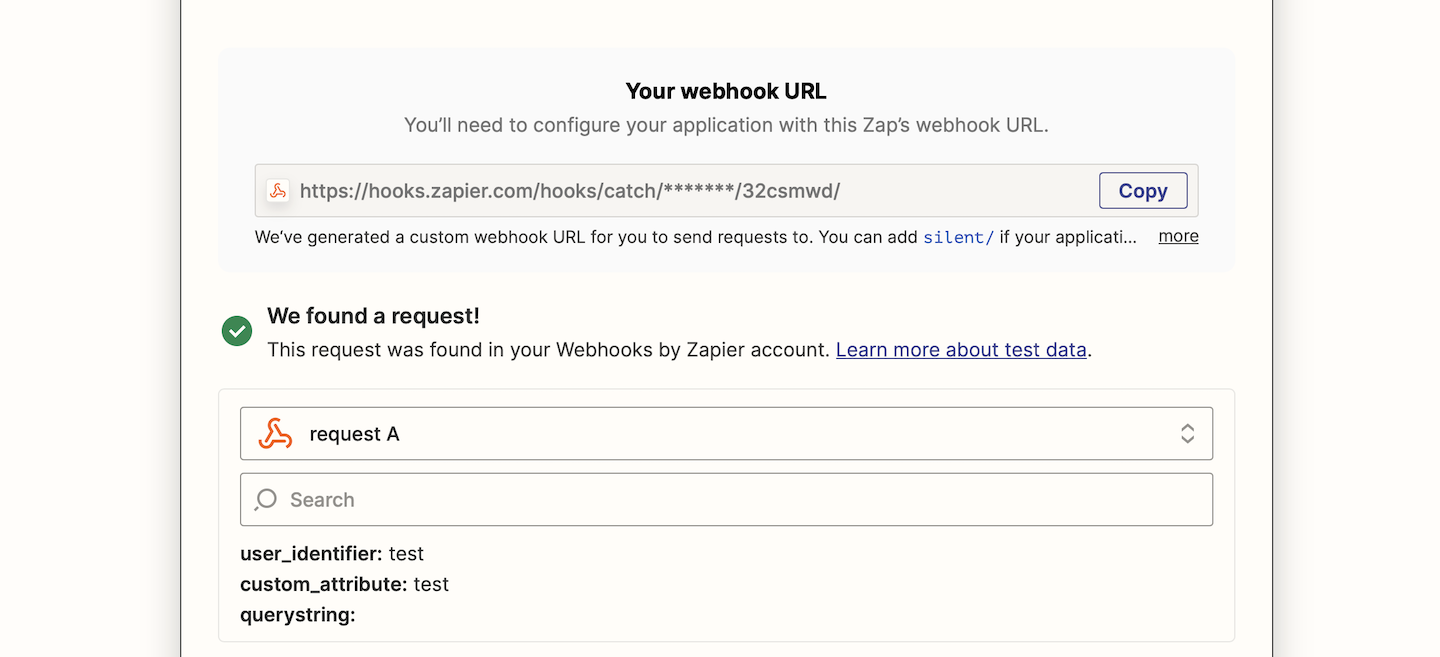 Zapier activation in Piwik PRO