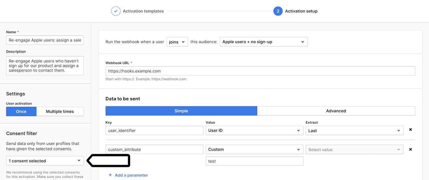 Power Automate activation in Piwik PRO
