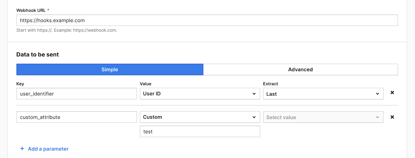 Webhook Trigger  Tray Documentation