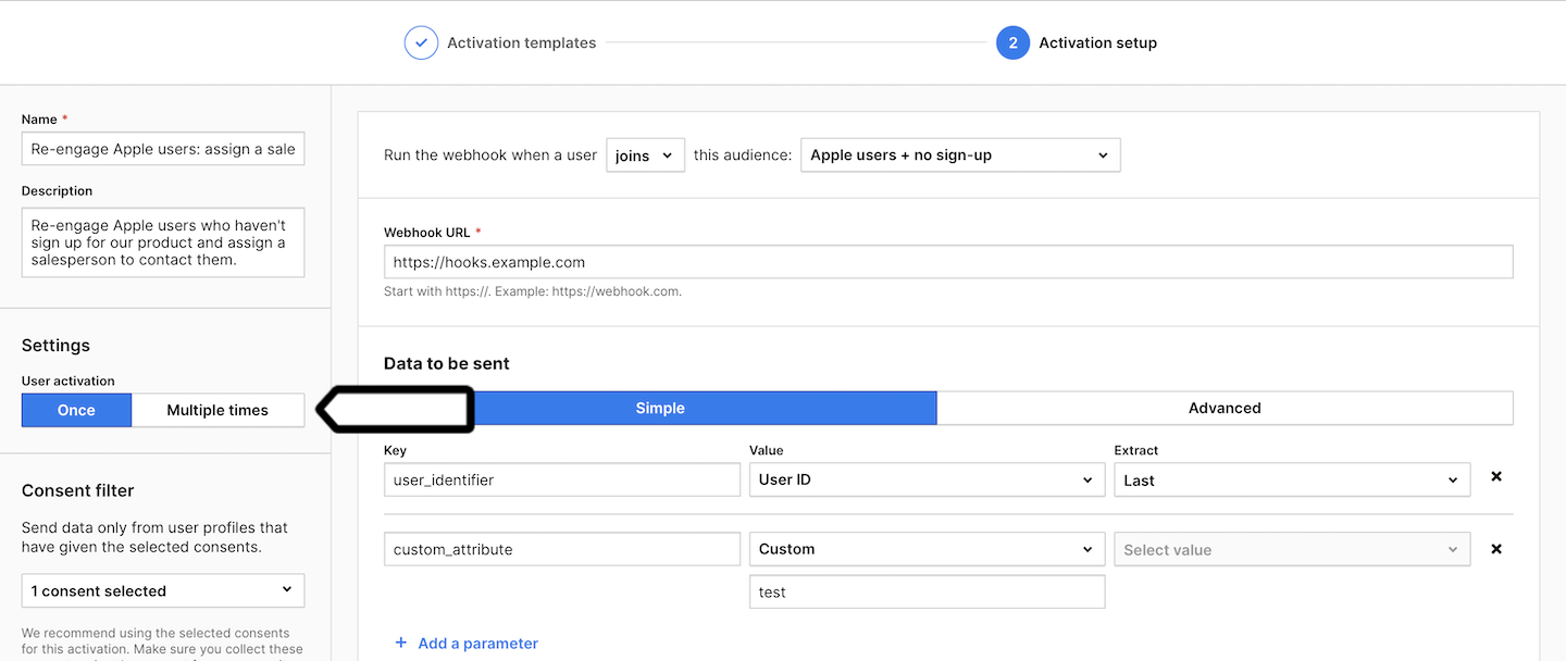 Webhook Trigger  Tray Documentation