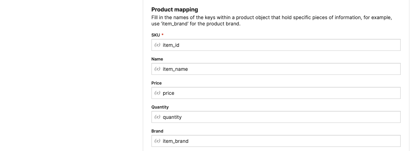 Ecommerce product detail view tag in Piwik PRO