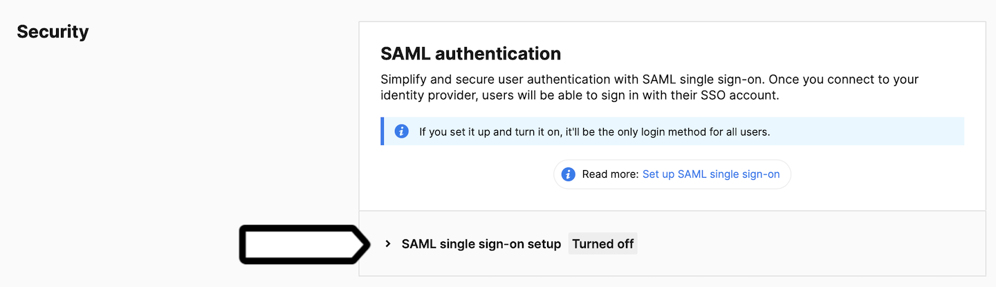 SAML single sign-on (SSO) in Piwik PRO