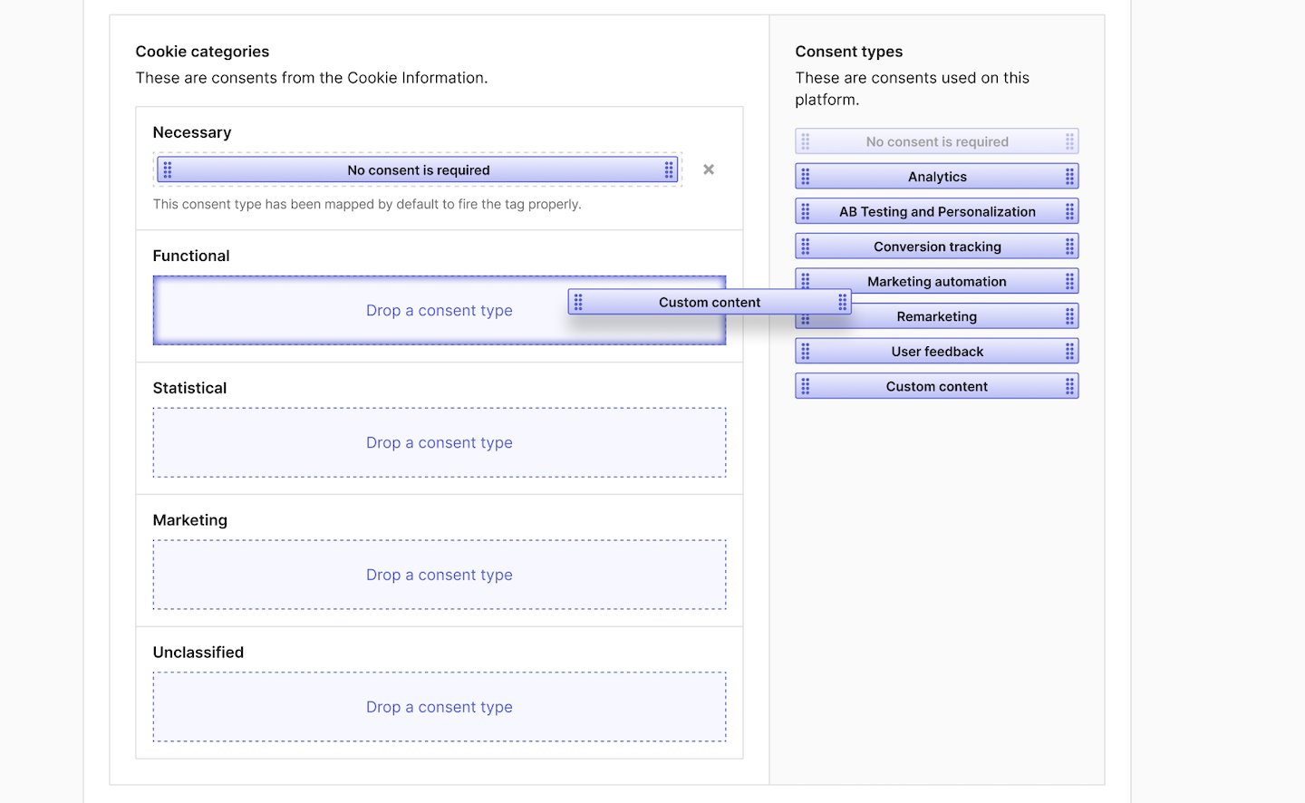 Cookie Information tag in Piwik PRO