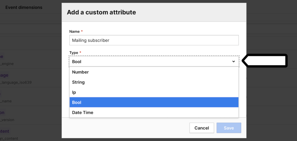 Add or edit a custom attribute | Piwik PRO help center