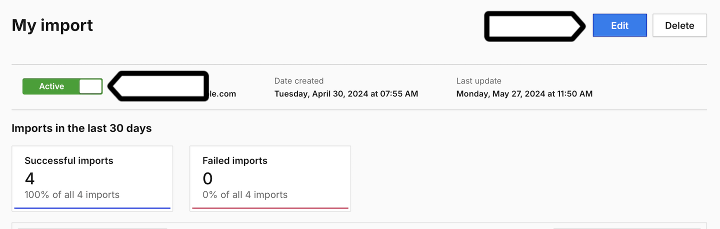 Data import in Piwik PRO CDP