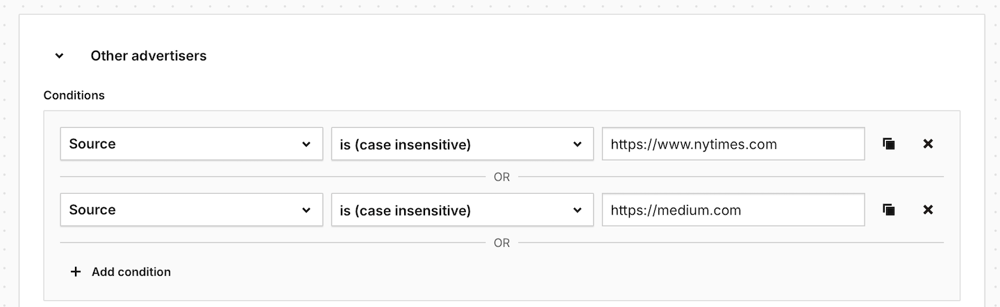 Custom channel grouping in Piwik PRO