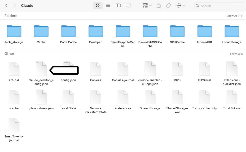 claude configuration file location on macOS